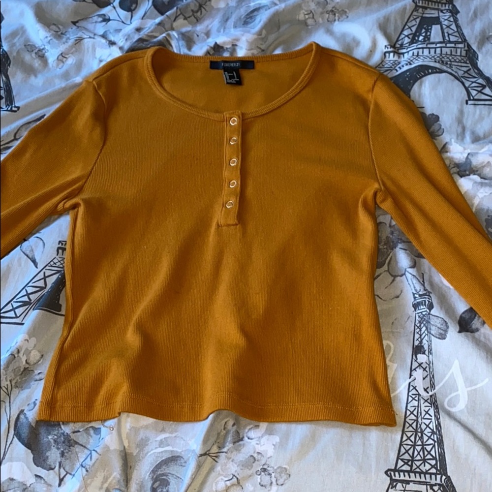 Orange shirt